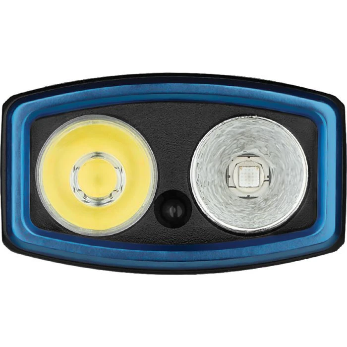 OLTARKPROC3RBKN Dimensions: 4.72" x 0.63" x 1.06". Water resistant. Impact resistant. Rechargeable. Strobe. Neutral white LED. Green beam. UV light. Modes: Turbo (1300-420 lumens, 4+126m runtime); High (420-100 lumens, 135+12m runtime); Medium (100 lumens, 9h 45m runtime); Low (15 lumens, 55h runtime); Moon (1 lumen, 11 days runtime). MCC1A magnetic USB charging. 102m beam distance. Requires (1) Lithium battery (included). Aluminum construction. Color: Black.
