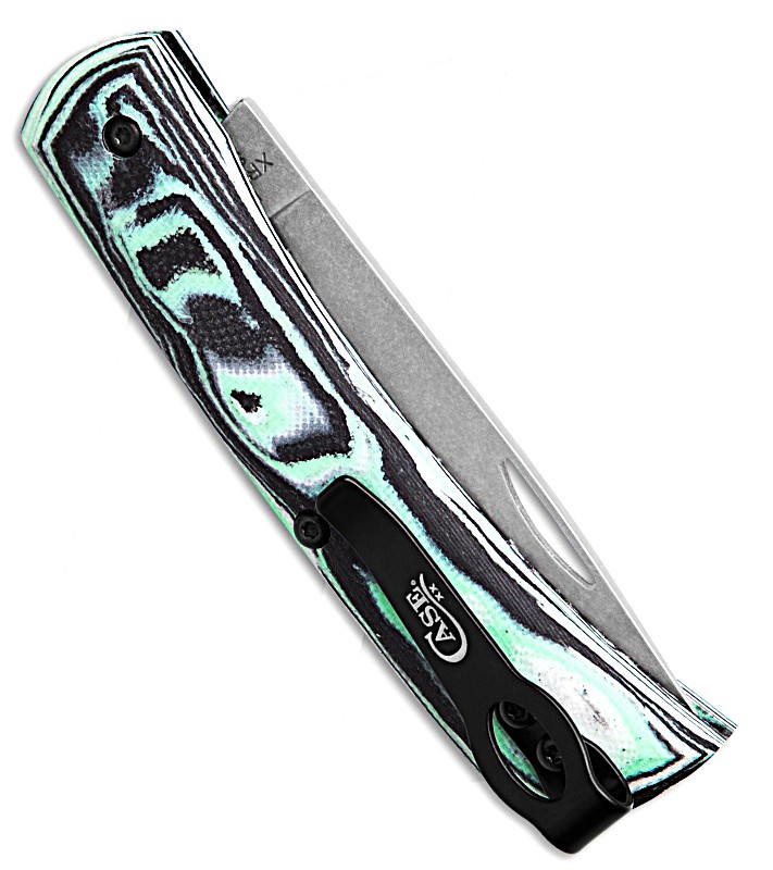 Crossroads™ Smooth Seafoam Green Burl G-10 XR Sod Buster® Jr