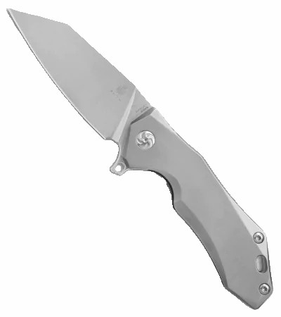 Uprising Wharncliffe Frame Lock Knife Titanium