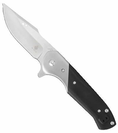 Vanguard Kane Liner Lock Knife Black G-10