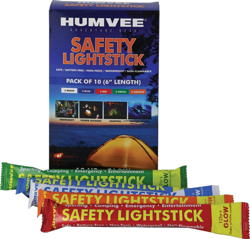 Humvee - 6" Safety Glow Stick 10 Pk