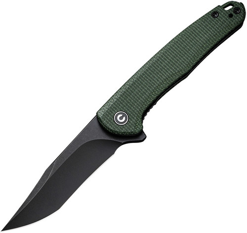 Mini Sandbar Linerlock Green Micarta