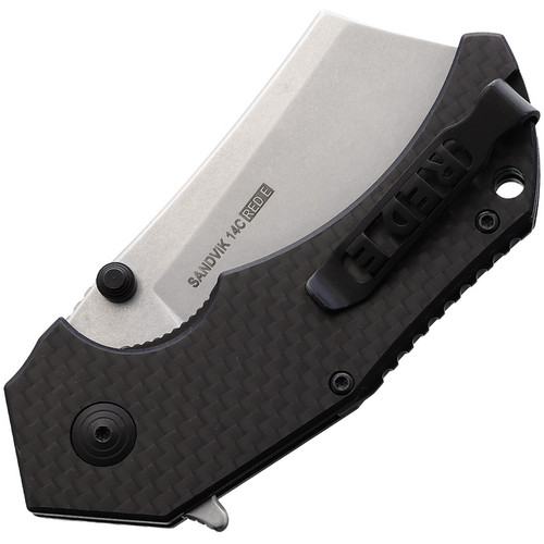 Red E Cross Bar Linerlock