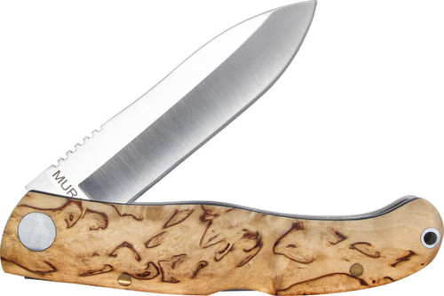 Castillo Muralla Knife - Curly Birch Wood
