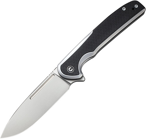Voltaic Flipper Knife Stainless Steel Handle With G10 Inlay
