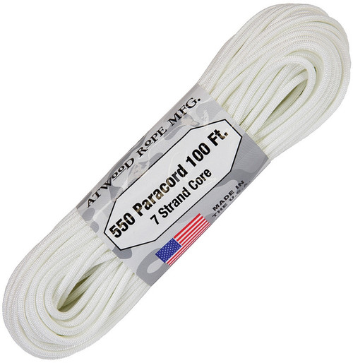 Parachute Cord 100ft White