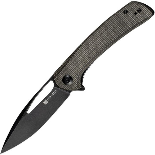SENCUT - Honoris Flipper Knife Gray Micarta Handle