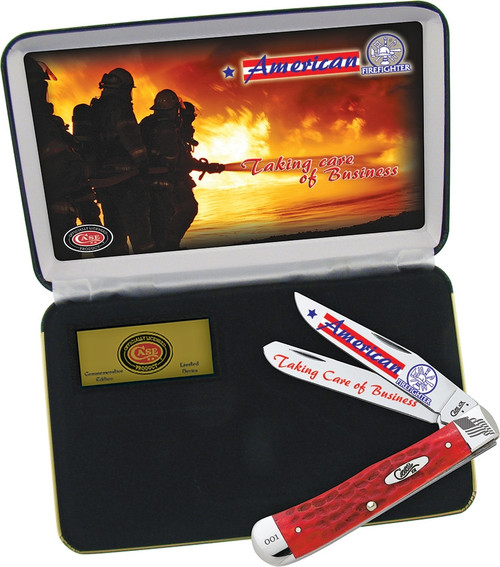 Case Cutlery - American Firefighter Gift Set