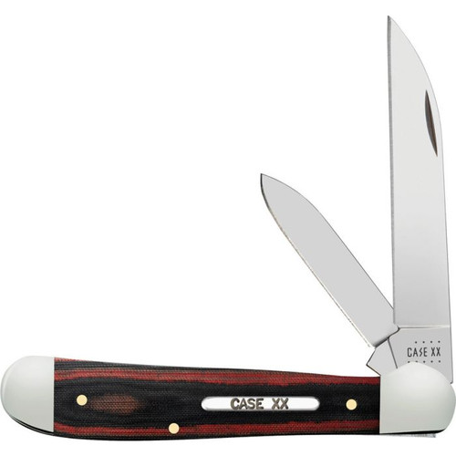 Case Cutlery - Copperhead Red/Black Micarta