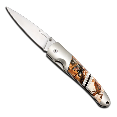 Santa Fe Stoneworks - Woolly Mammoth Tusk 4" Steel Linerlock