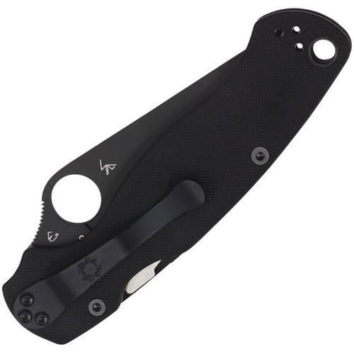 Para Military 2 G-10 Black / Black Blade — PlainEdge