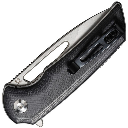 Odium Flipper Knife G10 Handle (2.65" D2 Blade)