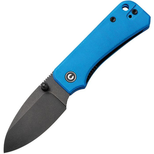 Baby Banter Thumb Stud Knife Blue G10 Handle