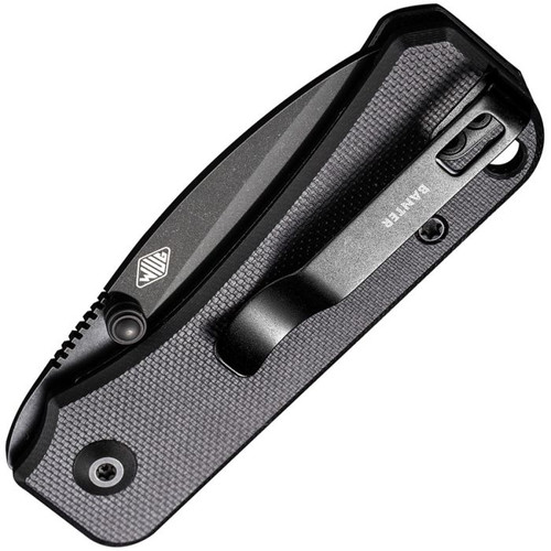 Baby Banter Thumb Stud Knife Black G10 Handle