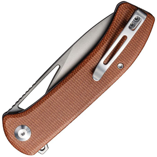 Riffle Flipper Knife Micarta Handle