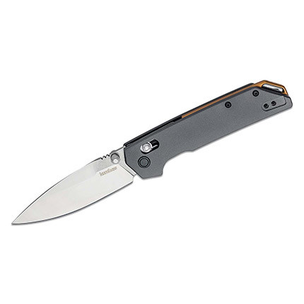 Iridium Bar Lock Knife Gray Aluminum