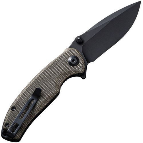 Pintail Flipper And Thumb Stud Knife Micarta Handle
