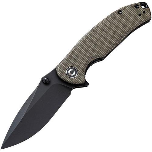 Pintail Flipper And Thumb Stud Knife Micarta Handle