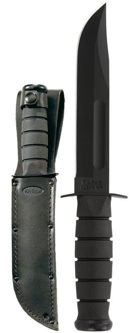 Full Size Black KA-BAR®, Straight Edge