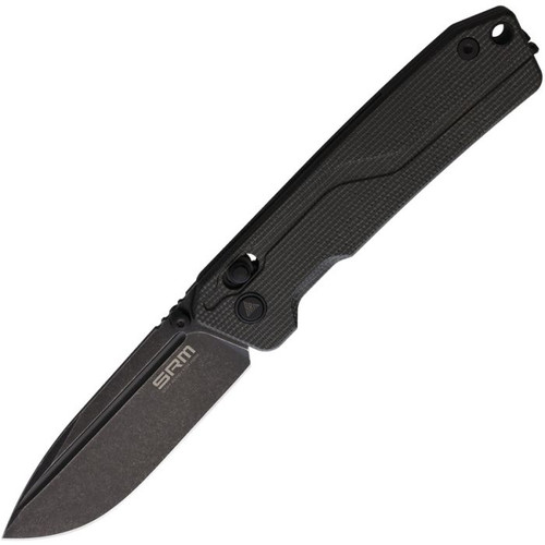 Rubik 7228L-MB2 (10Cr15CoMoV Black Blade, USA Micarta