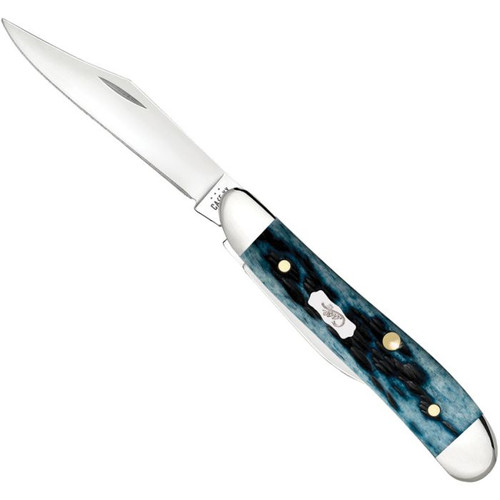 Case Cutlery - Peanut 51858 Mediterranean Blue Bone (6220 SS)