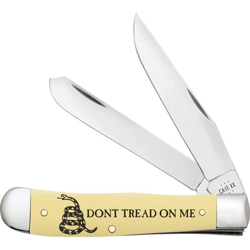 Dont Tread on Me Embellished Smooth Yellow
