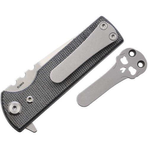 T.A.K. Linerlock SW Drop Point Black