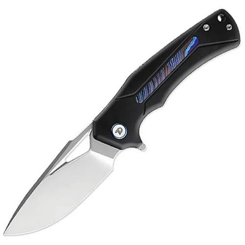 M390 Pocket Knife With Titanium+Zirconium alloy Handle