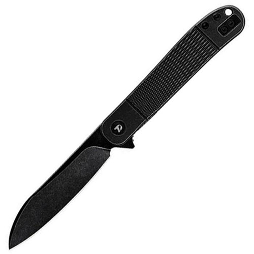 DREAMTECH Outdoor Knife Black Titanium Handle VG10 Blade