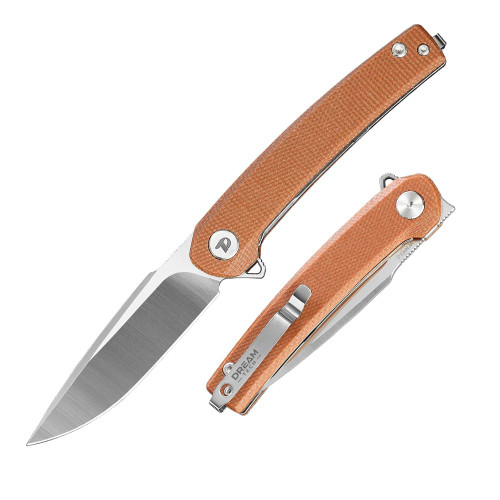 Linerlock Micarta Natural