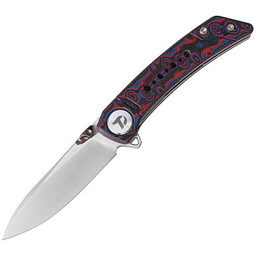 Linerlock Micarta Red