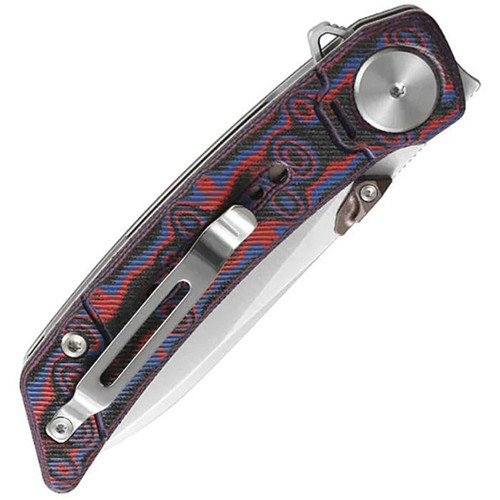 Linerlock Micarta Red