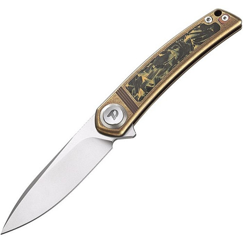 DREAMTECH Titanium & Bronze Fluorescence CF Handle Button lock system