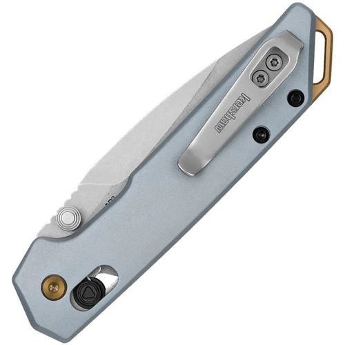 KS2051 Mini Iridium Ice Blue / Satin D2 Spearpoint