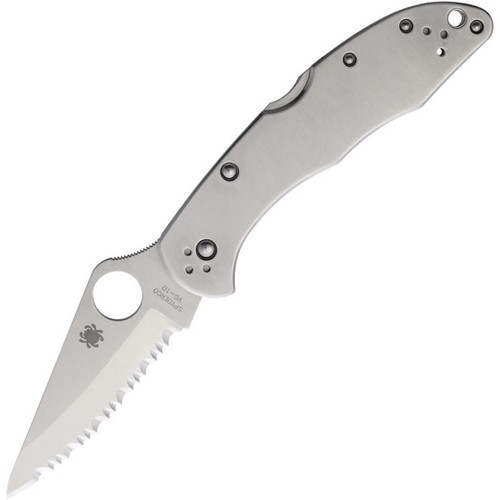 SC11S Delica 4 Lockback Serrated Stainless / VG-10