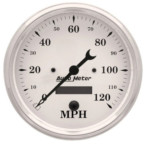 5" SPEEDO, 120 MPH, OLD TYME WHITE 1689 - ATYG-1689
