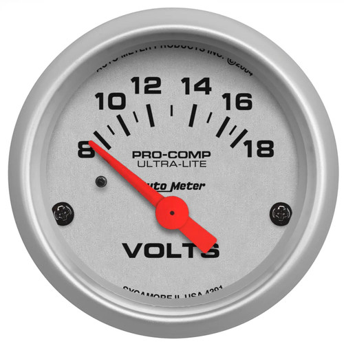 2" VOLTMETER, 8-18 VOLTS SSE, ULTRA-LITE 4391 - ATYG-4391