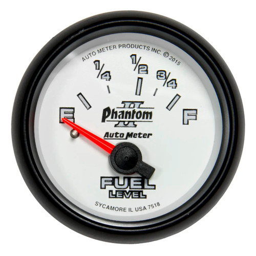 GAUGE FUEL LEVEL 2 1/16IN 16E TO 158F ELEC PHANTOM II 7518 - ATYG-7518