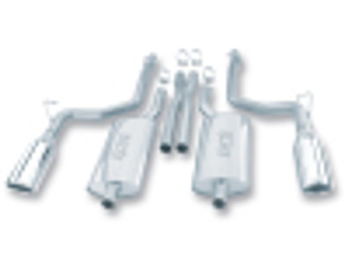 0610 CHARGER RT/0508 MAGNUM RT/0510 300 5.7L V8 RWD/AWD 4DR SPLIT REAR CBACK SYSTEM STYPE 140125 - BAFU-140125