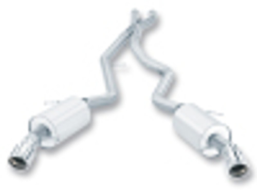 0710 E90/E92 335I/XI COUPE/SEDAN SPLIT REAR CBACK SYSTEM AGGRESSIVE 140276 - BAFU-140276