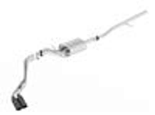 1415 SILV/SIERRA 1500 5.3L V8 4DR 2.75IN 2.25IN STYPE D RD RL AC S BLACK CHRM 140550BC - BAFU-140550BC