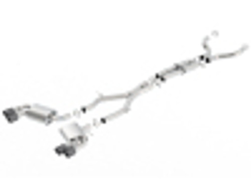 16C CAMARO SS 6.2L V8 RWD 2DR 3.00IN 2.25IN STYPE W/O NPP VALVES D RD CF AC SR 140687CF - BAFU-140687CF