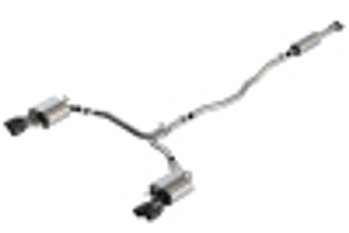 1820 CAMRY XSE 3.5L V6 AT FWD 4DR 2.50IN 2.25IN STYPE BLACK CHROME TIP 140823BC - BAFU-140823BC