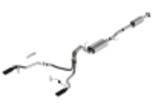 21C F150 5.0L V8 4DR CC SB EC STB SS CATBACK TOURING EXHAUST SYSTEM 140865BC - BAFU-140865BC
