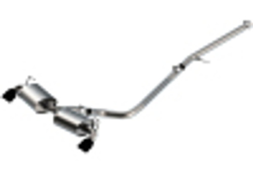2121 BRONCO SPORT 2.0L i4 CATBACK EXHAUST SYSTEM STYPE W/CERAMIC BLACK TIPS 140882CB - BAFU-140882CB