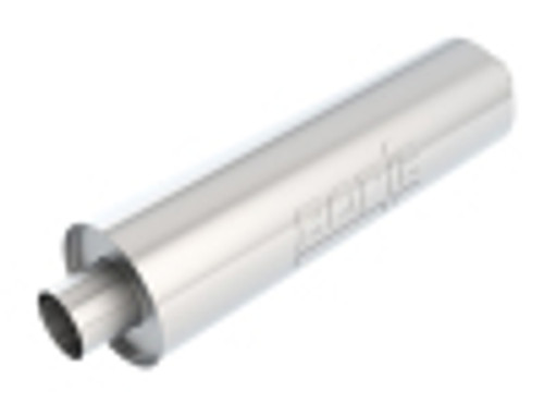 MUFFLER 3IN IN/OUT 6.75IN DIA. X 24IN W/O NOTCH 400436 - BAFU-400436