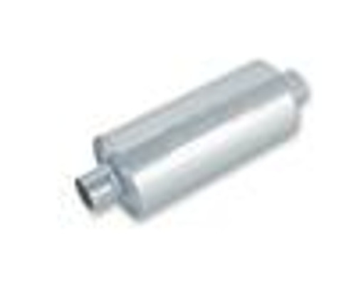 MUFFLER: BORLA 2.5IN2.5IN19INX10.25INX 6IN OVAL TRANSVERSE W/NOTCH 400498 - BAFU-400498