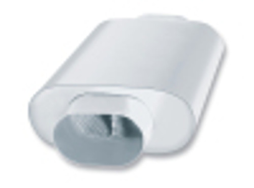 XR1 HOOTERS OVAL MUFFLER 3.5IN OV IN/OUT 12IN X 3IN X 7 7/8IN 40536 - BAFU-40536