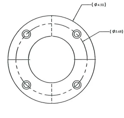 Flaming River POL FLOOR MNT 1-3/4 FR20100 - FYBG-FR20100