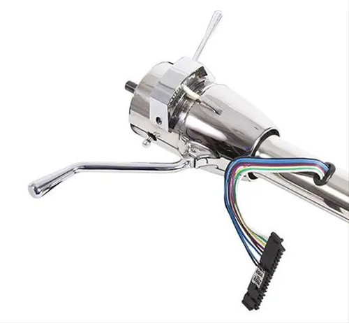 STEERING COLUMN STRAIGHT COLUMNSHIFT W/GM WIRING 2 IN DIA 30 INCH LENGTH STAINLE FR3311-30 - FYBG-FR3311-30